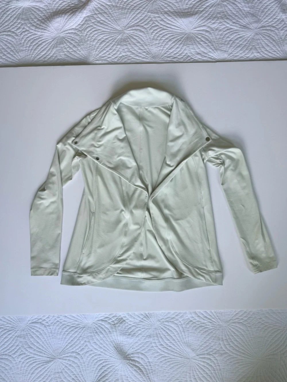 Lululemon Rulu Rally Wrap Cardigan in Heathered Ocean Mist | Size 6